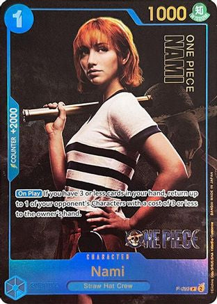 Nami (Premium Card Collection -Live Action Edition-) (P-053) Foil