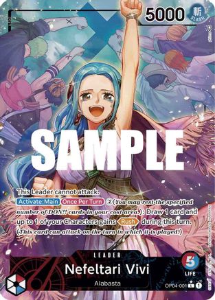 Nefeltari Vivi (Alternate Art) (OP04-001) Foil