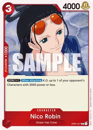 Nico Robin (OP01-017) Foil