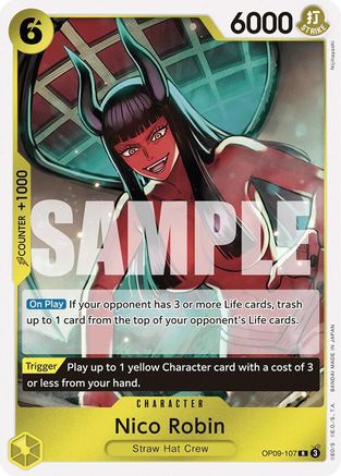 Nico Robin (OP09-107) Foil