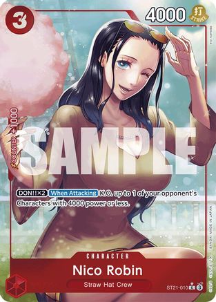 Nico Robin (Parallel) (ST21-010) Foil