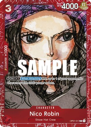Nico Robin (Premium Card Collection -ONE PIECE FILM RED Edition-) (OP01-017) Foil
