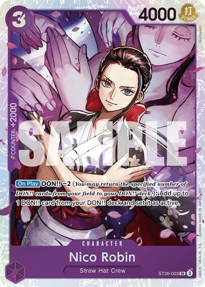 Nico Robin (ST26-003) Foil