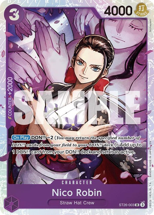 Nico Robin (ST26-003) Foil