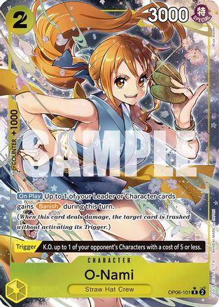 O-Nami (Alternate Art) (OP06-101) Foil