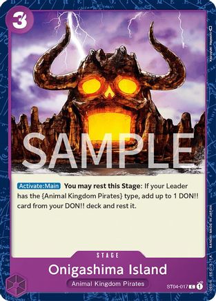 Onigashima Island (ST04-017) Revision Pack Cards