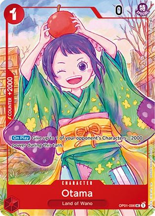 Otama (Japanese 1st Anniversary Set) (OP01-006) Foil