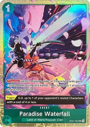 Paradise Waterfall (Premium Card Collection -Best Selection Vol. 1-) (OP01-057) Foil