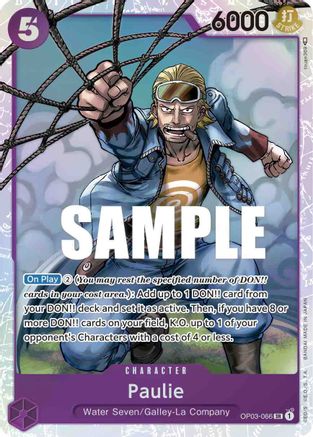 Paulie (OP03-066) Foil