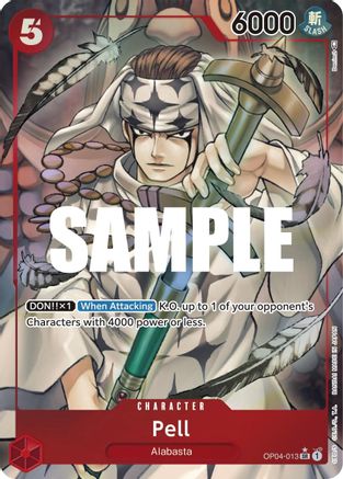 Pell (Alternate Art) (OP04-013) Foil