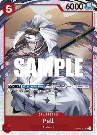 Pell (OP04-013) Foil