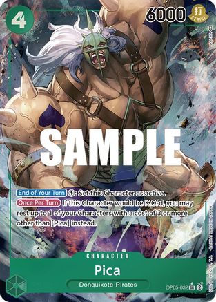Pica (Alternate Art) (OP05-032) Foil