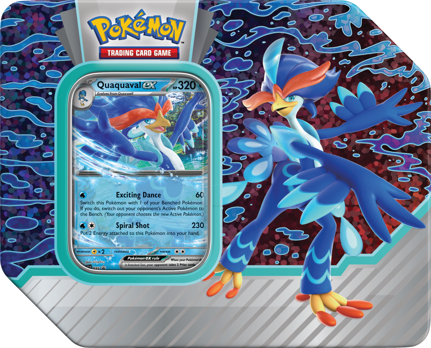 Pokémon TCG: Paldea Partners Tin | Silver Goblin