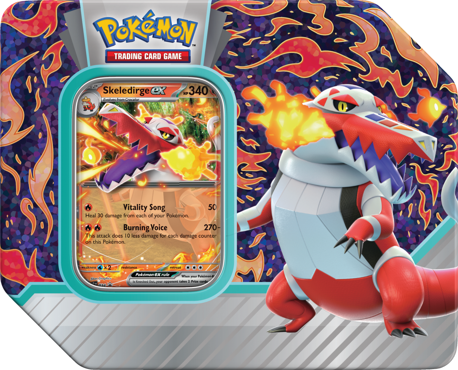 Pokémon TCG: Paldea Partners Tin | Silver Goblin