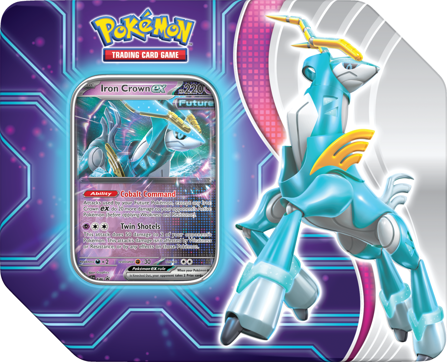 Pokémon TCG: Paradox Destinies Tin | Silver Goblin