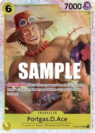 Portgas.D.Ace (ST09-010) Foil