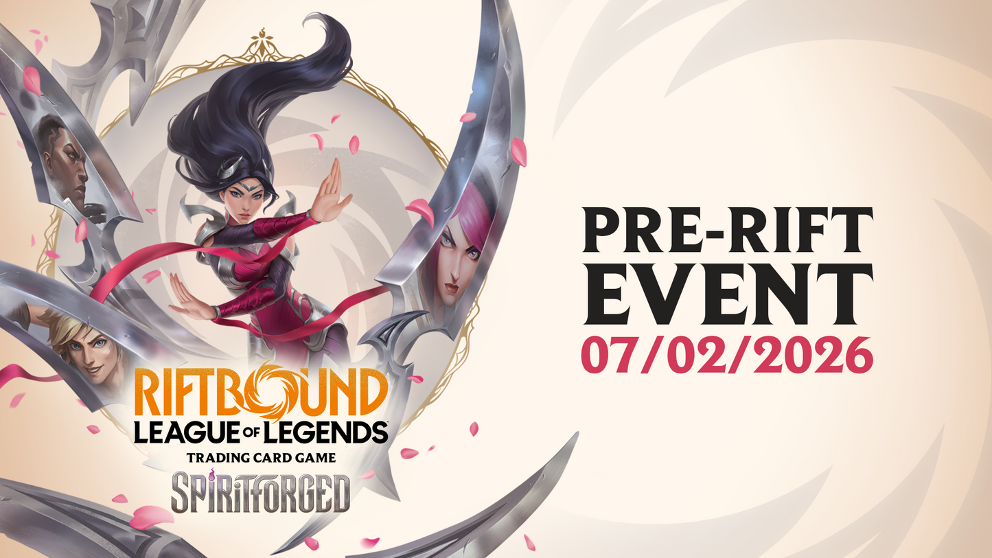Riftbound Spiritforged Pre-Rift Event - 7 Feb 2026