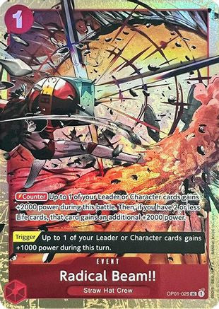 Radical Beam!! (Premium Card Collection -Best Selection Vol. 1-) (OP01-029) Foil