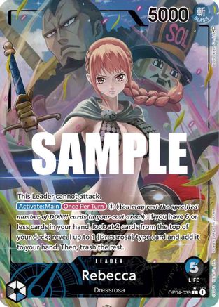 Rebecca (Alternate Art) (OP04-039) Foil
