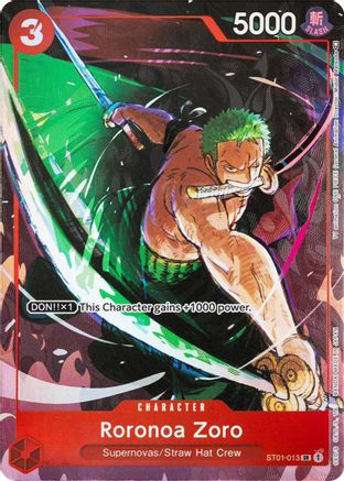 Roronoa Zoro (Gift Collection 2023) (ST01-013) Foil