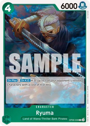 Ryuma (OP06-036) Foil