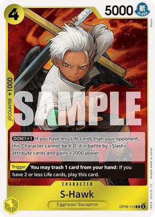 S-Hawk (OP08-114) Foil