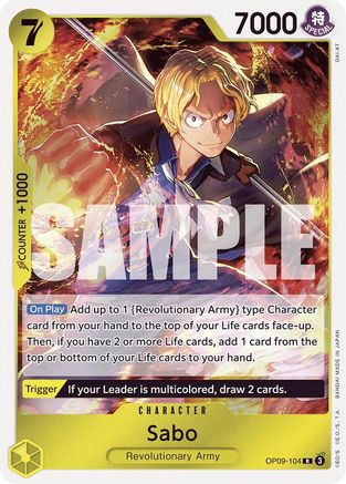 Sabo (OP09-104) Foil