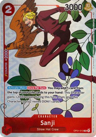 Sanji (Gift Collection 2023) (OP01-013) Foil
