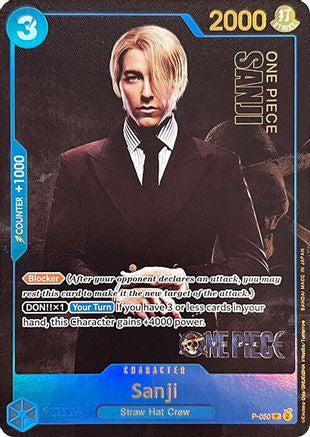 Sanji (Premium Card Collection -Live Action Edition-) (P-050) Foil
