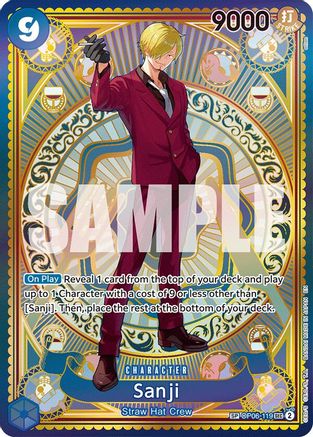 Sanji (SP) (OP06-119) Foil