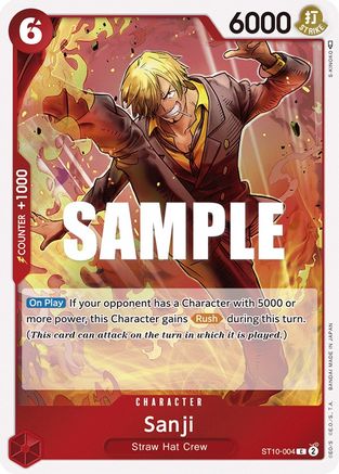 Sanji (ST10-004) Foil