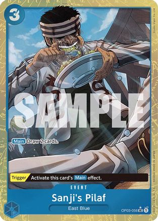 Sanji's Pilaf (Alternate Art) (OP03-056) Foil