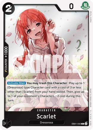 Scarlet (EB01-042) Foil