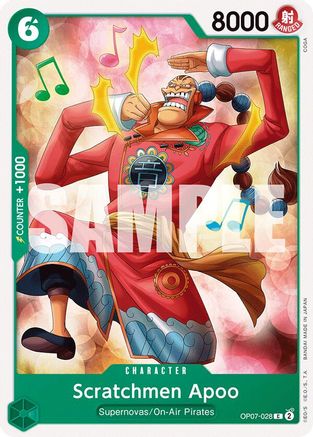 Scratchmen Apoo (OP07-028)