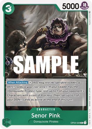 Senor Pink (OP04-026) Foil