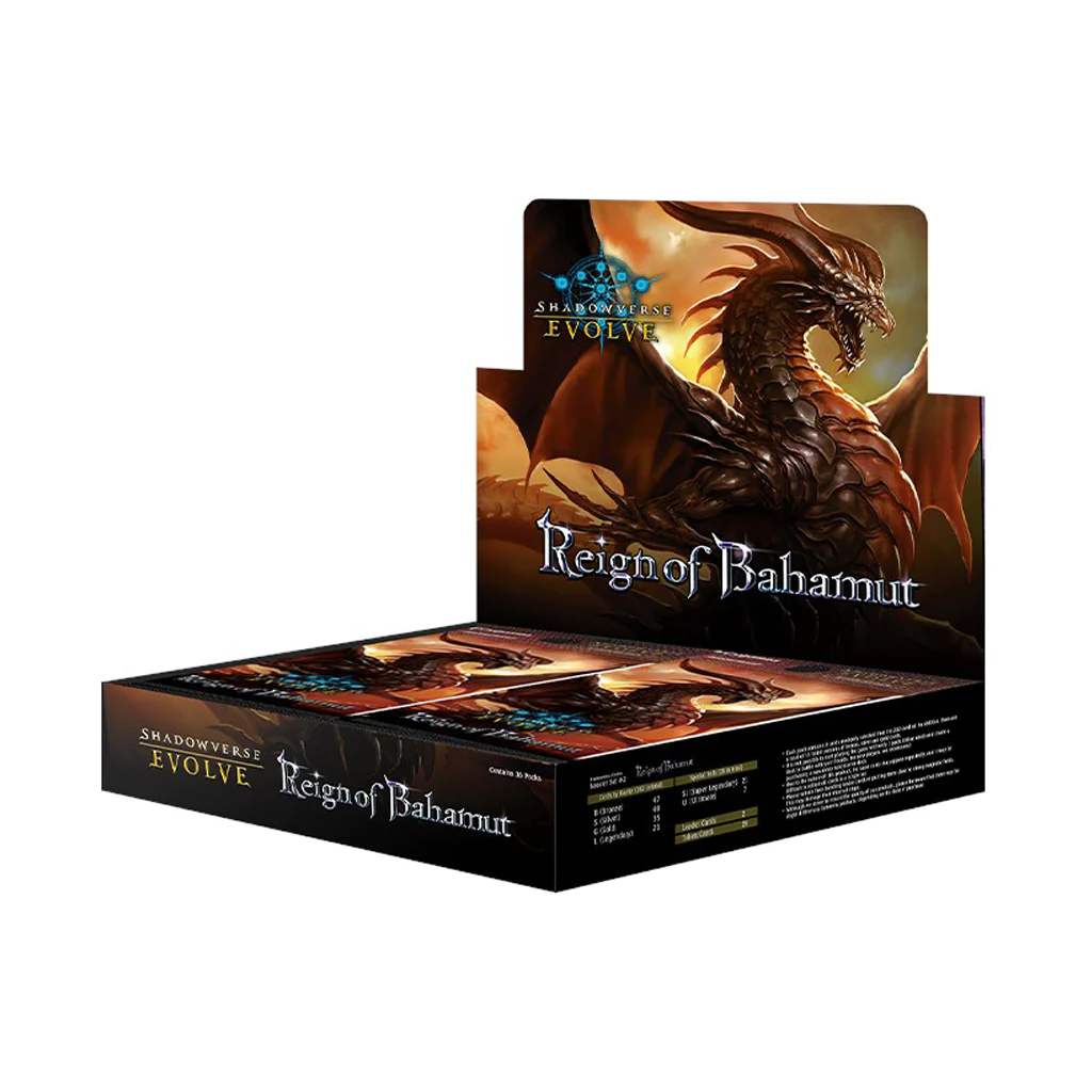 Shadowverse: Evolve: Reign of Bahamut - Booster Box | Silver Goblin