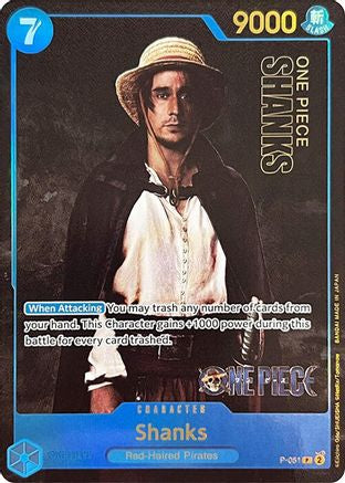 Shanks (Premium Card Collection -Live Action Edition-) (P-051) Foil