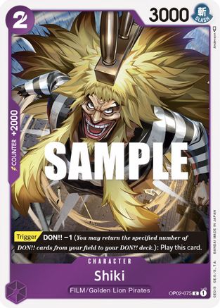 Shiki (OP02-075) Foil