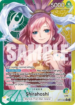 Shirahoshi (Alternate Art) (OP11-022) Foil