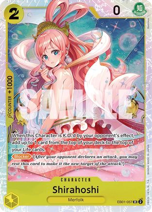 Shirahoshi (EB01-057) Foil