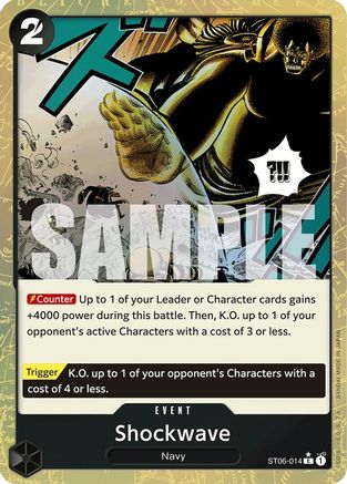 Shockwave (Textured Foil) (ST06-014) Foil
