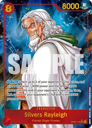 Silvers Rayleigh (Parallel) (OP08-118) Foil