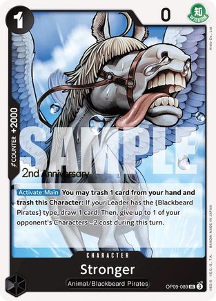 Stronger (OP09-089) 2nd Anniversary Tournament Cards