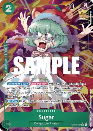 Sugar (Alternate Art) (OP04-024) Foil