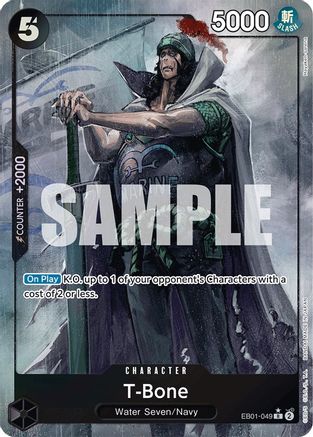 T-Bone (Alternate Art) (EB01-049) Foil