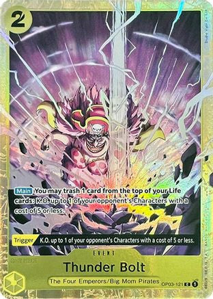 Thunder Bolt (Premium Card Collection -Best Selection Vol. 1-) (OP03-121) Foil