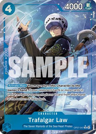 Trafalgar Law (Parallel) (OP07-047) Foil