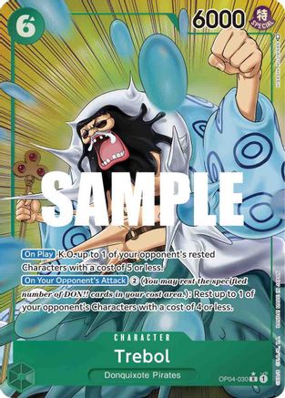 Trebol (Alternate Art) (OP04-030) Foil