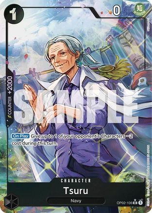 Tsuru (Full Art) (OP02-106) Foil