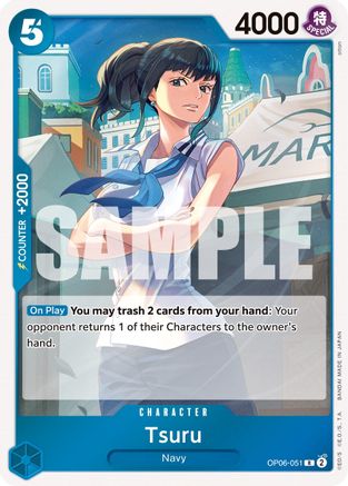 Tsuru (OP06-051) Foil